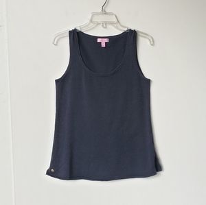 Lilly Pulitzer Black Sparkle Tank